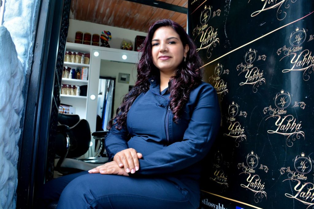 Ivonnsabel Zambrano Gutiérrez. Protagonista exposición Enredadas en el Cambio